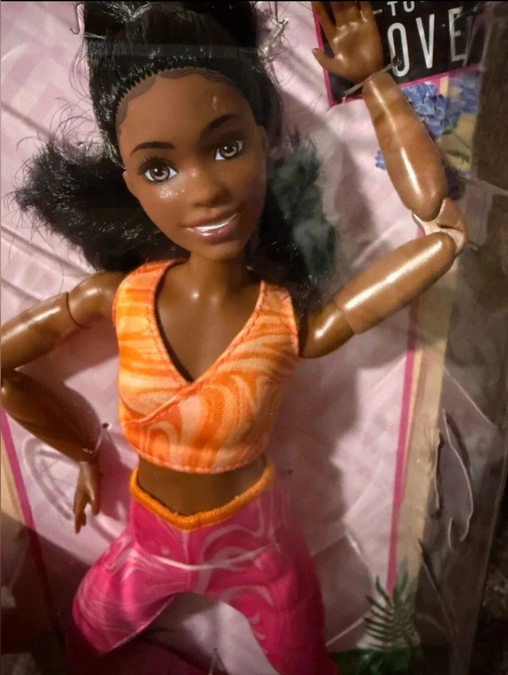 Barbie Made-to-move Brunette Doll